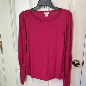 Sundance Women's Berry Long Sleeve Tee